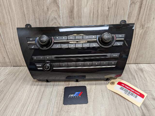 *OEM BMW F15 F16 F85 X5 X6 AC Climate Heater Control Panel Radio Media Switch