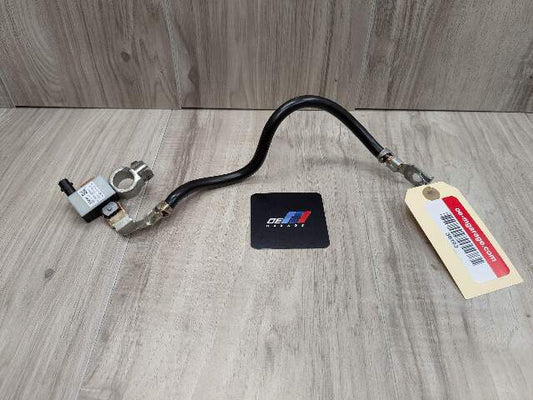 14-19 OEM BMW F15 F16 X5 X6 REAR Negative Battery Cable Connector Black
