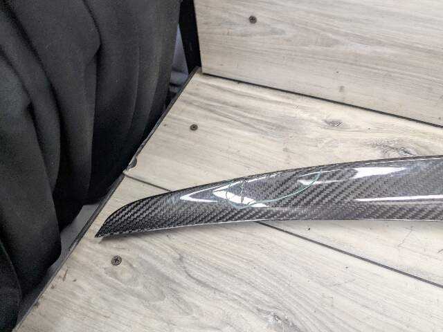 DAMAGE* 14-20 BMW F22 F87 M4 Trunk Duckbill Spoiler CARBON FIBER