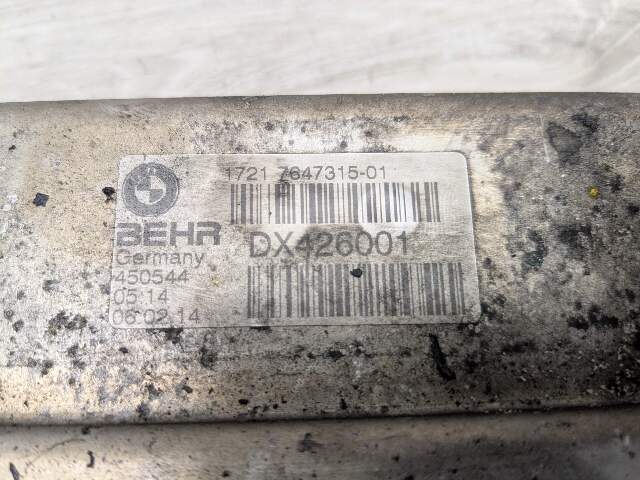 07-19 OEM BMW E70 E71 F15 F16 X5 X6 Auto Transmission Oil Cooler Heat Exchanger