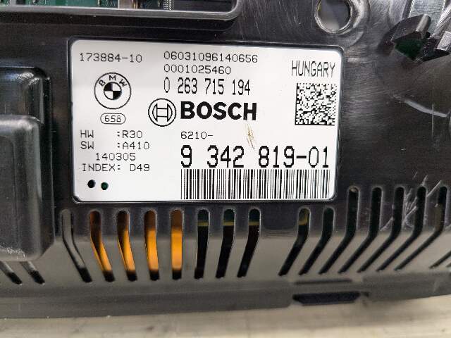 14-18 OEM BMW X5 F15 Instrument Cluster Gauge Speedometer BOSCH w/ HUD