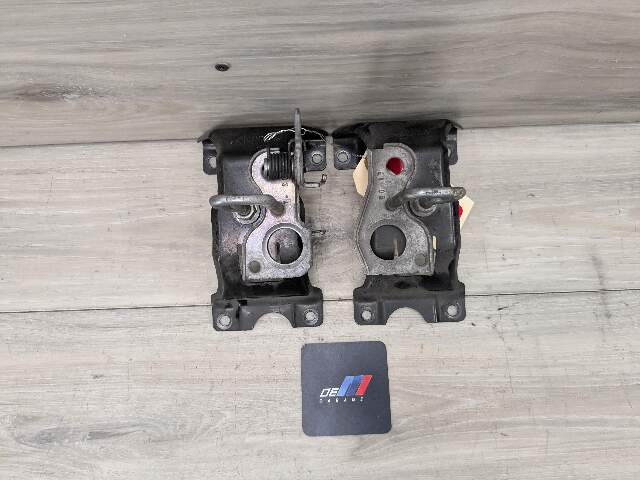 14-19 OEM BMW F15 F85 X5 F16 F86 X6 Hood Hardware Safety Latch Hook SET