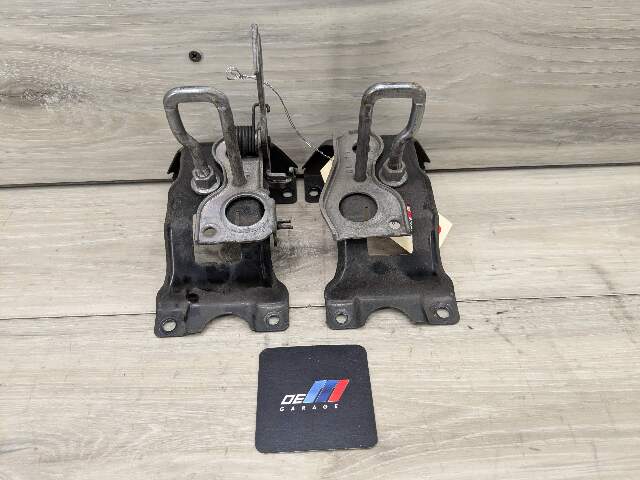 14-19 OEM BMW F15 F85 X5 F16 F86 X6 Hood Hardware Safety Latch Hook SET