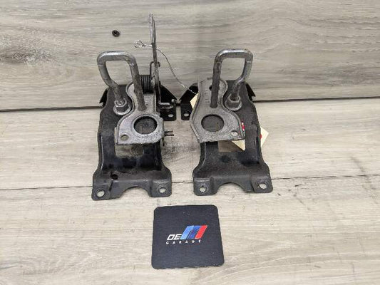 14-19 OEM BMW F15 F85 X5 F16 F86 X6 Hood Hardware Safety Latch Hook SET