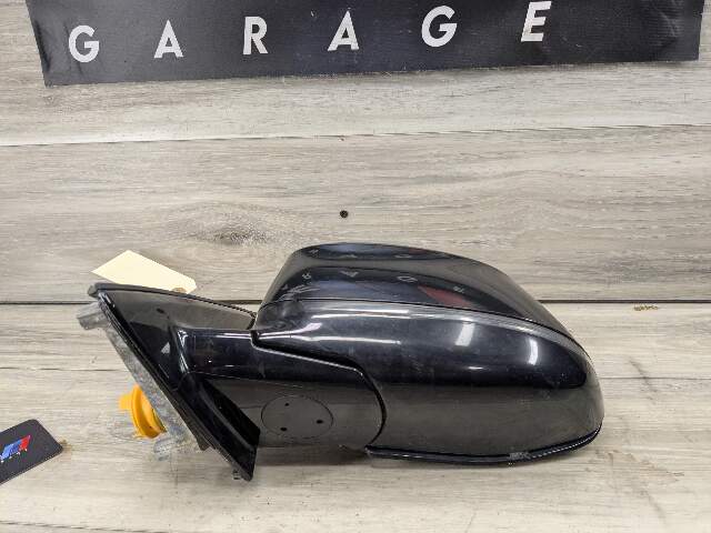 14-18 OEM BMW F15 X5 Left Driver Side Mirror Auto Dip SHADOW GLOSS Assembly