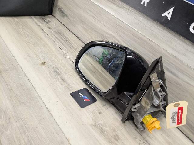 14-18 OEM BMW F15 X5 Left Driver Side Mirror Auto Dip SHADOW GLOSS Assembly