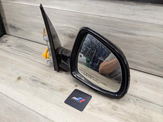 14-18 OEM BMW F15 X5 Right Passenger Side Mirror Auto Dip SHADOW GLOSS Assembly