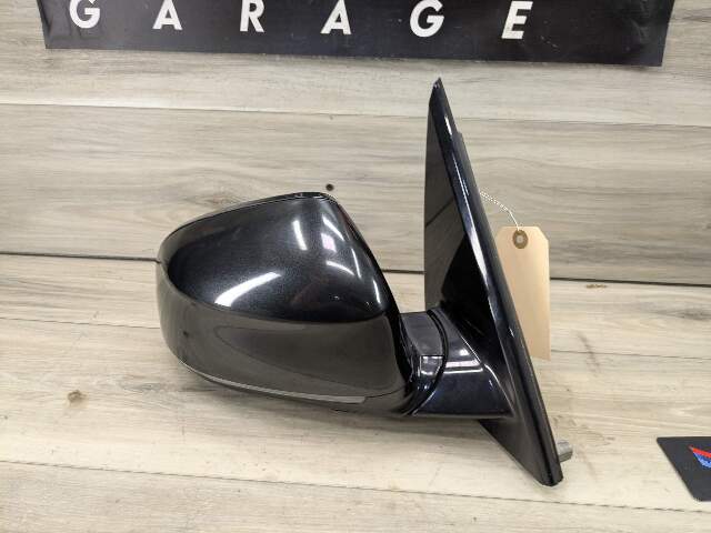 14-18 OEM BMW F15 X5 Right Passenger Side Mirror Auto Dip SHADOW GLOSS Assembly