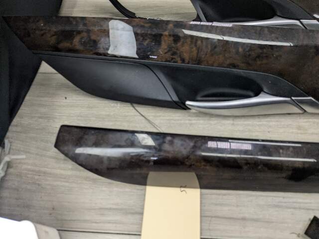 14-18 OEM BMW F15 X5 Dash Door Panel Fine Wood Interior Trim Cover SET