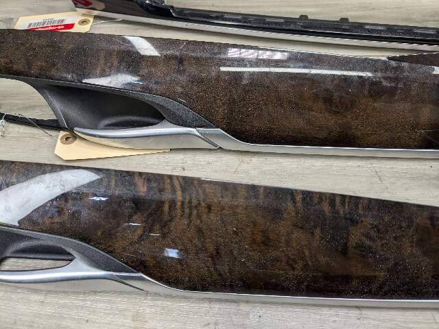 14-18 OEM BMW F15 X5 Dash Door Panel Fine Wood Interior Trim Cover SET