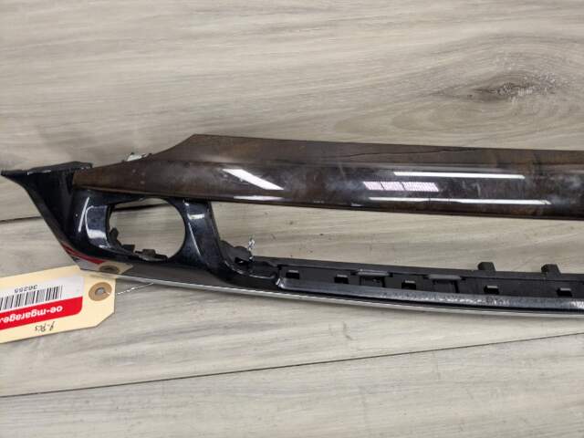 14-18 OEM BMW F15 X5 Dash Door Panel Fine Wood Interior Trim Cover SET