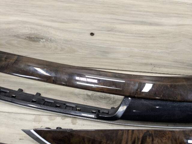 14-18 OEM BMW F15 X5 Dash Door Panel Fine Wood Interior Trim Cover SET