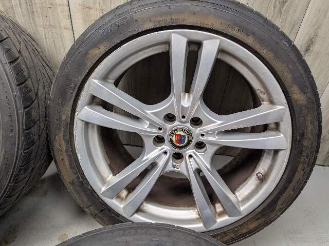 09-14 OEM BMW E70 E71 X5M X6M Wheels Rims 20x10/11 ET40/35 V Spoke Style 299 SET