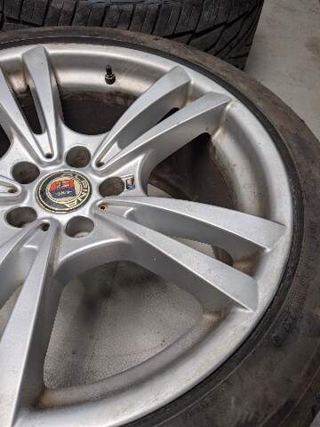 09-14 OEM BMW E70 E71 X5M X6M Wheels Rims 20x10/11 ET40/35 V Spoke Style 299 SET
