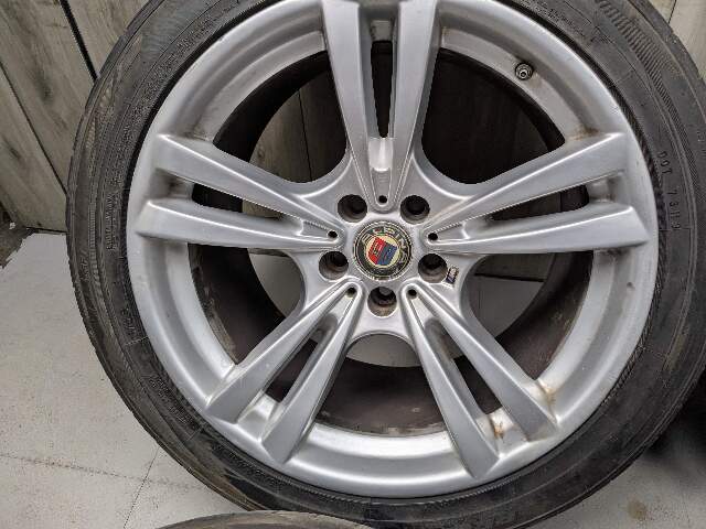 09-14 OEM BMW E70 E71 X5M X6M Wheels Rims 20x10/11 ET40/35 V Spoke Style 299 SET