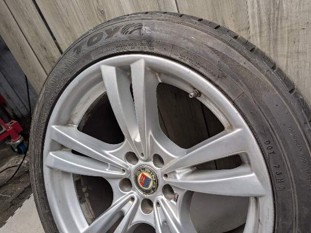 09-14 OEM BMW E70 E71 X5M X6M Wheels Rims 20x10/11 ET40/35 V Spoke Style 299 SET