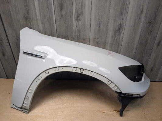 10-13 OEM BMW E70 X5M Front Right Passenger Fender Cover w Turn Signal White 300