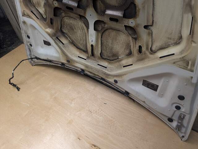 07-14 OEM BMW E70 E71 X5 X6 Hood Bonnet Panel White 300