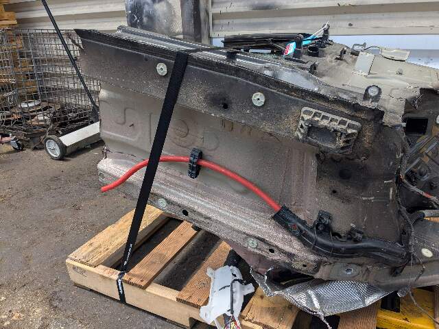 22-24 OEM BMW G26 430 M440 Right Passenger Side A Pillar Apron Body Frame Cut