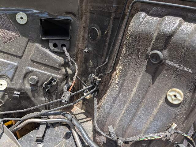 22-24 OEM BMW G26 430 M440 Left Driver Side A Pillar Apron Body Frame Cut