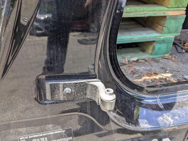 22-24 OEM BMW G26 430 M440 Left Driver Side B Pillar Door Body Cut Structure