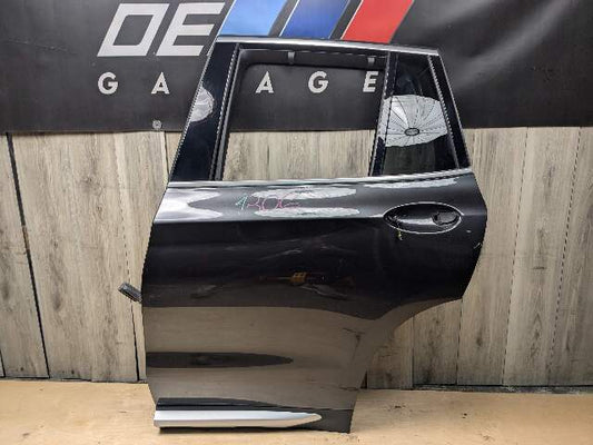 18-24 OEM BMW F97 G01 X3 X3M Rear Left Driver Side Door Shell Panel Silver Gray