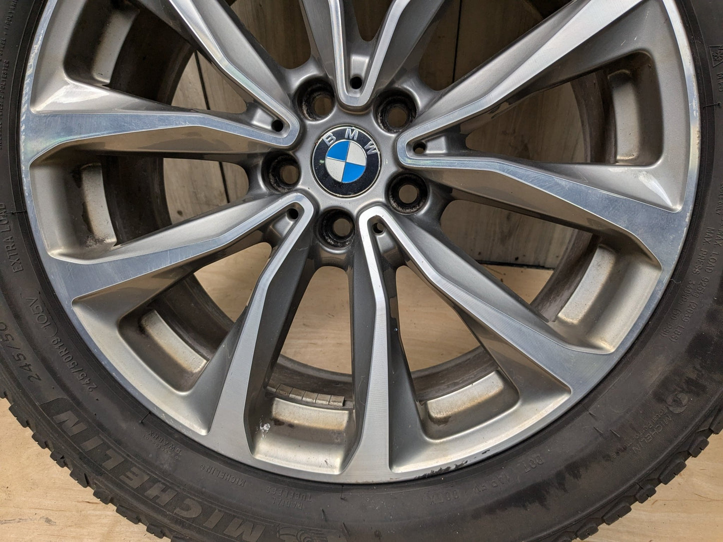 18-24 OEM BMW G01 G02 X3 X4 Wheel Rim 19x7.5 ET32 Rad V-Speiche Style 692