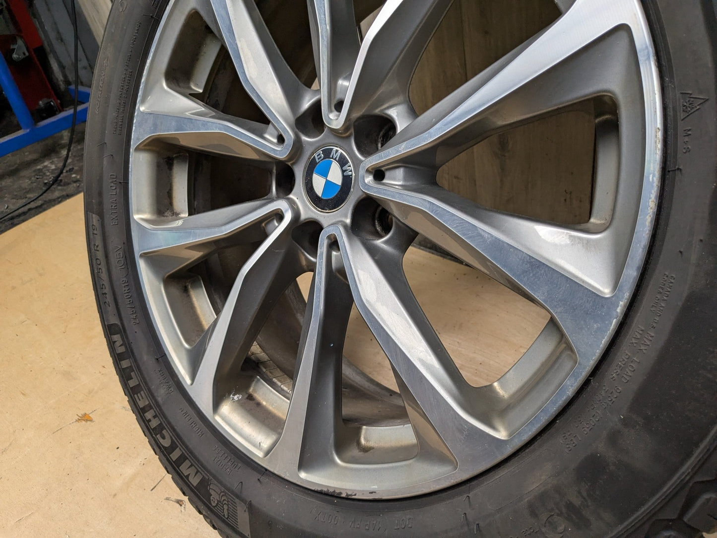 18-24 OEM BMW G01 G02 X3 X4 Wheel Rim 19x7.5 ET32 Rad V-Speiche Style 692