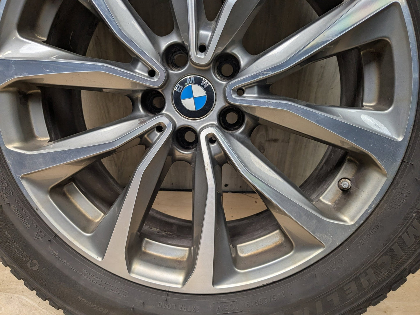 18-24 OEM BMW G01 G02 X3 X4 Wheel Rim 19x7.5 ET32 Rad V-Speiche Style 692