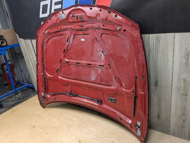 08-13 OEM BMW E88 E82 135 Front Hood Bonnet Panel Shell Red A82