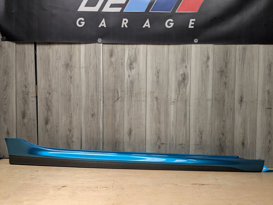 20-24 OEM BMW F44 228 M235 M SPORT Right Passenger Side Skirt Rocker Panel Blue