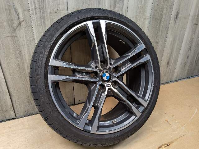 20-24 OEM BMW F44 228 M235 Rim Wheel 18x8 ET57 Double Spoke Style 819M
