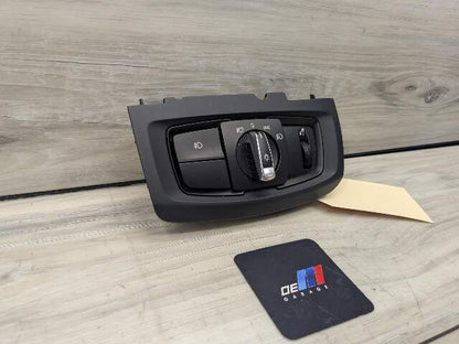 OEM BMW F15 F16 F85 F86 X5 X6 Headlight Switch Control Panel Light Module BLACK