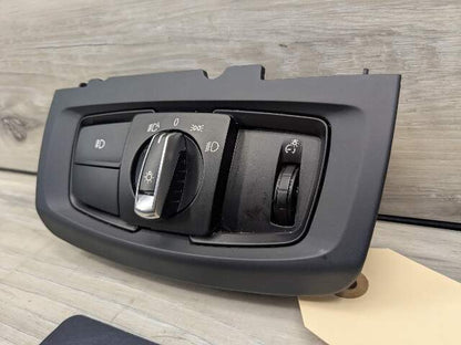 OEM BMW F15 F16 F85 F86 X5 X6 Headlight Switch Control Panel Light Module BLACK