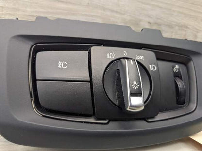 OEM BMW F15 F16 F85 F86 X5 X6 Headlight Switch Control Panel Light Module BLACK