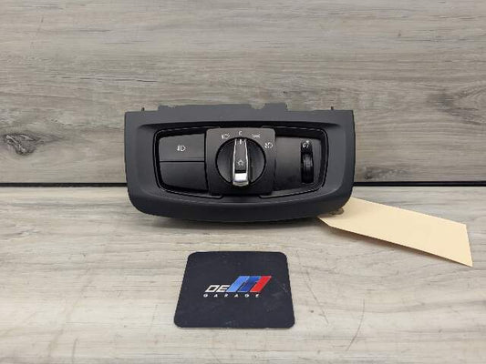 OEM BMW F15 F16 F85 F86 X5 X6 Headlight Switch Control Panel Light Module BLACK