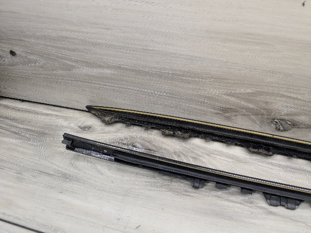 14-19 OEM BMW F15 F16 X5 X6 Front Left Right Windshield Side Drip Molding PAIR