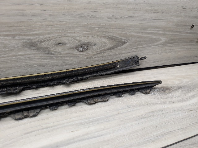14-19 OEM BMW F15 F16 X5 X6 Front Left Right Windshield Side Drip Molding PAIR