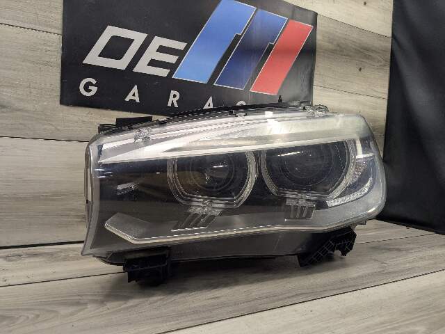 *14-19 OEM BMW F15 F16 F85 F86 X5 X6 Left Driver Side XENON Headlight + Modules