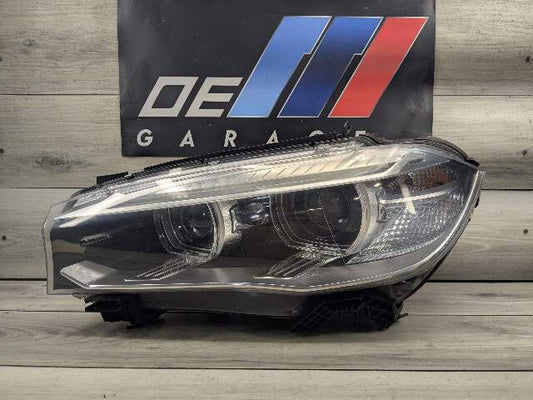 *14-19 OEM BMW F15 F16 F85 F86 X5 X6 Left Driver Side XENON Headlight + Modules