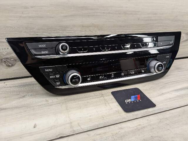 OEM BMW G01 G02 F97 X3 AC Switch Heater Climate Control Panel Radio Media Button