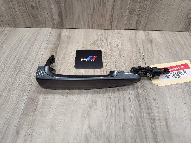 *12-20 OEM BMW F30 F32 F80 Front Right Passenger Door Handle COMFORT ACCESS Gray