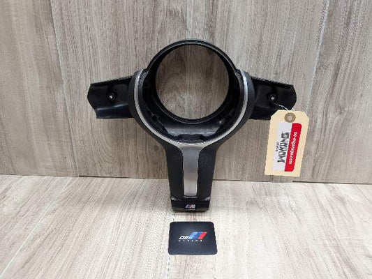 *OEM BMW F10 F22 F23 F30 F32 F36 M-Sport Steering Wheel Trim Bezel Cover MANUAL