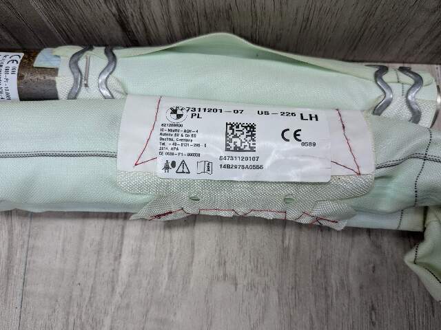 OEM BMW F30 F36 F80 M3 335 428 430 Left Driver Roof Head Air Bag Airbag Curtain