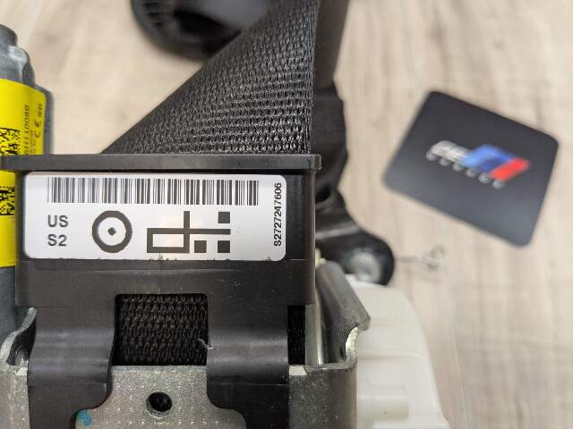 12-18 OEM BMW F30 F34 F36 F80 M3 Front Right Passenger Side Seatbelt Retractor