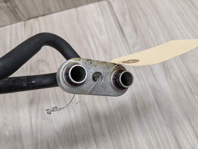 OEM BMW F23 F30 F32 F36 335 435 N55 Engine Oil Cooler Pipe Lines Inlet Outlet