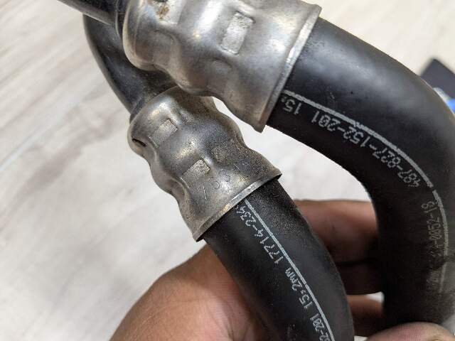 OEM BMW F23 F30 F32 F36 335 435 N55 Engine Oil Cooler Pipe Lines Inlet Outlet