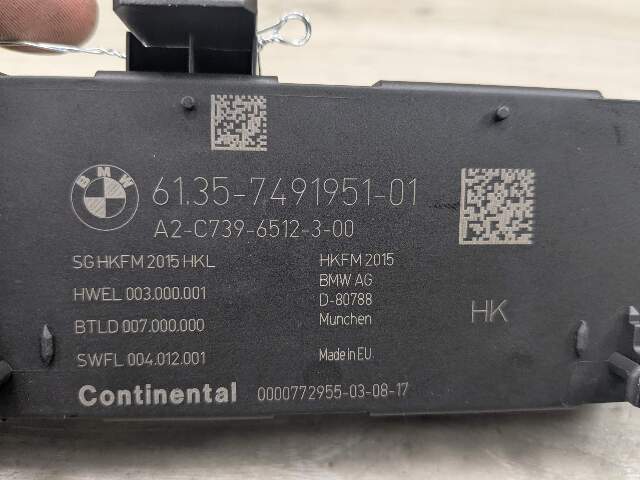 17-24 OEM BMW G12 G20 G80 G82 Trunk Tailgate Decklid Function Control Module