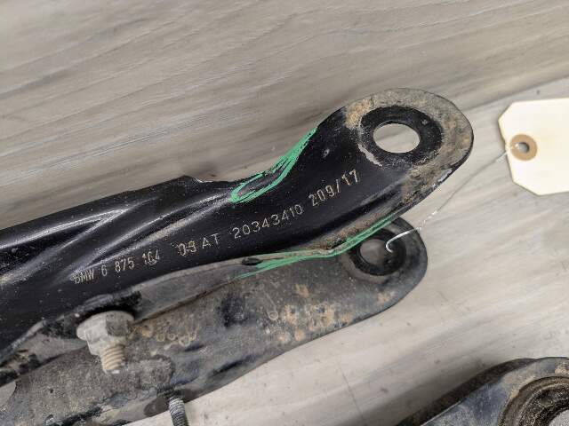 OEM BMW G11 G12 G15 G30 Rear Right Passenger Side Upper Lower Control Arm SET