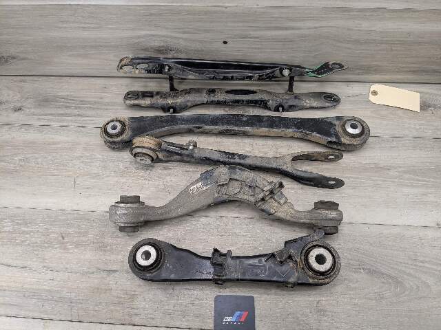 OEM BMW G11 G12 G15 G30 Rear Right Passenger Side Upper Lower Control Arm SET